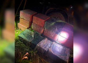 Força-tarefa encontra quase meia tonelada de cocaína enterrada e prende dois suspeitos no interior do TO